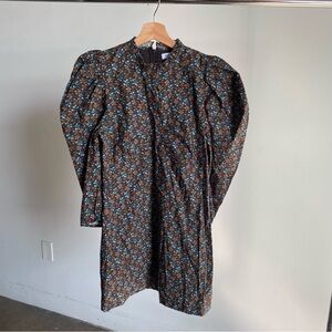 NWT Rhode Dawn Mini Dress in Sapphire Bloom Sz 4